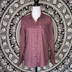 button down flannel